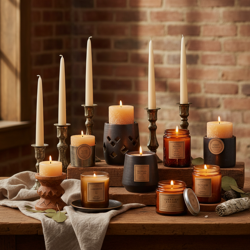 Candles & Candle Holders