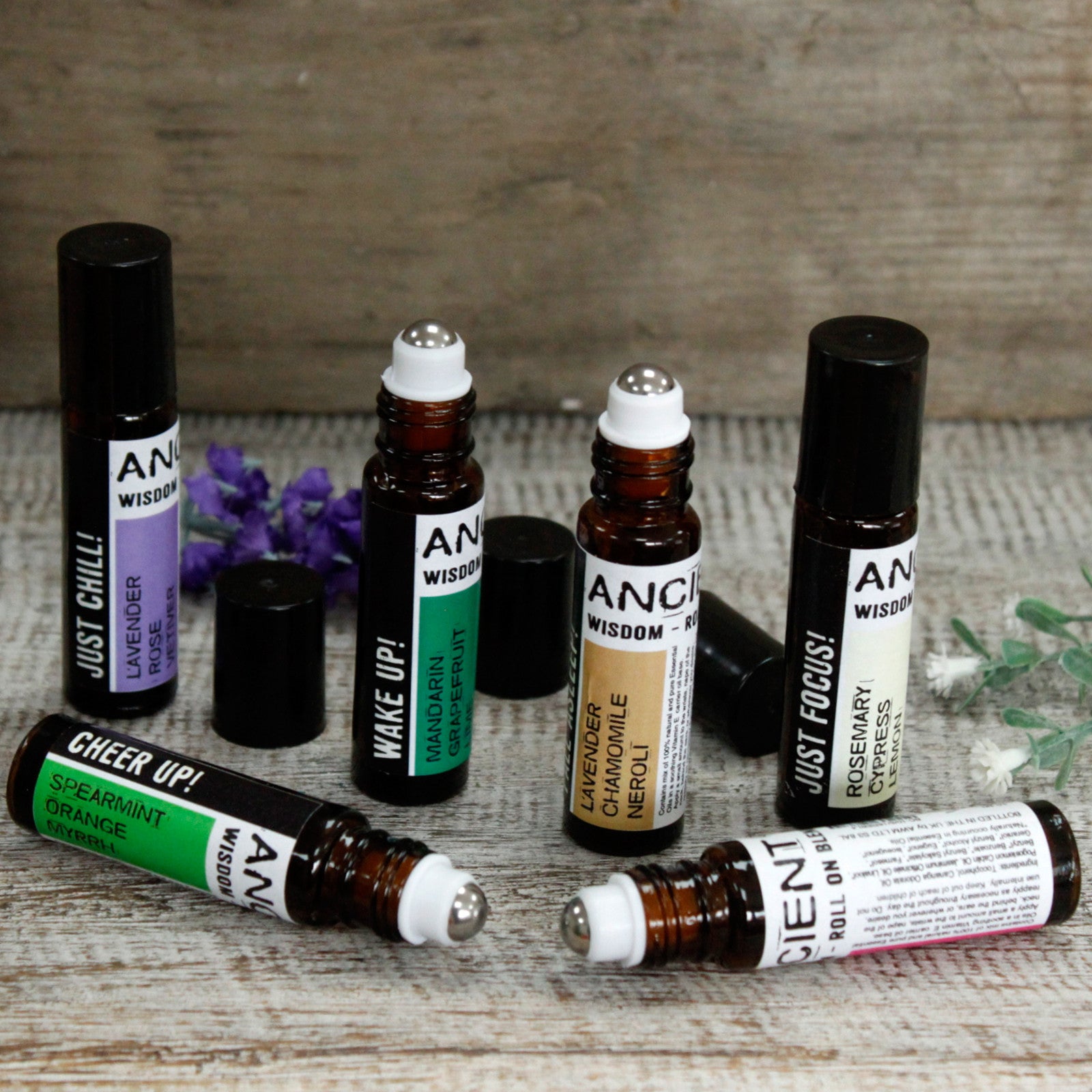 Essential Oil Blends Roll On Sticks - Various Scents