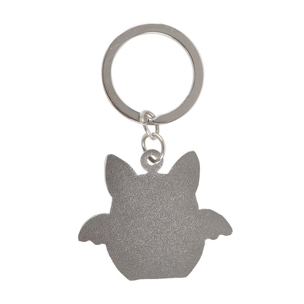 Adopt A Bat Metal Keyring