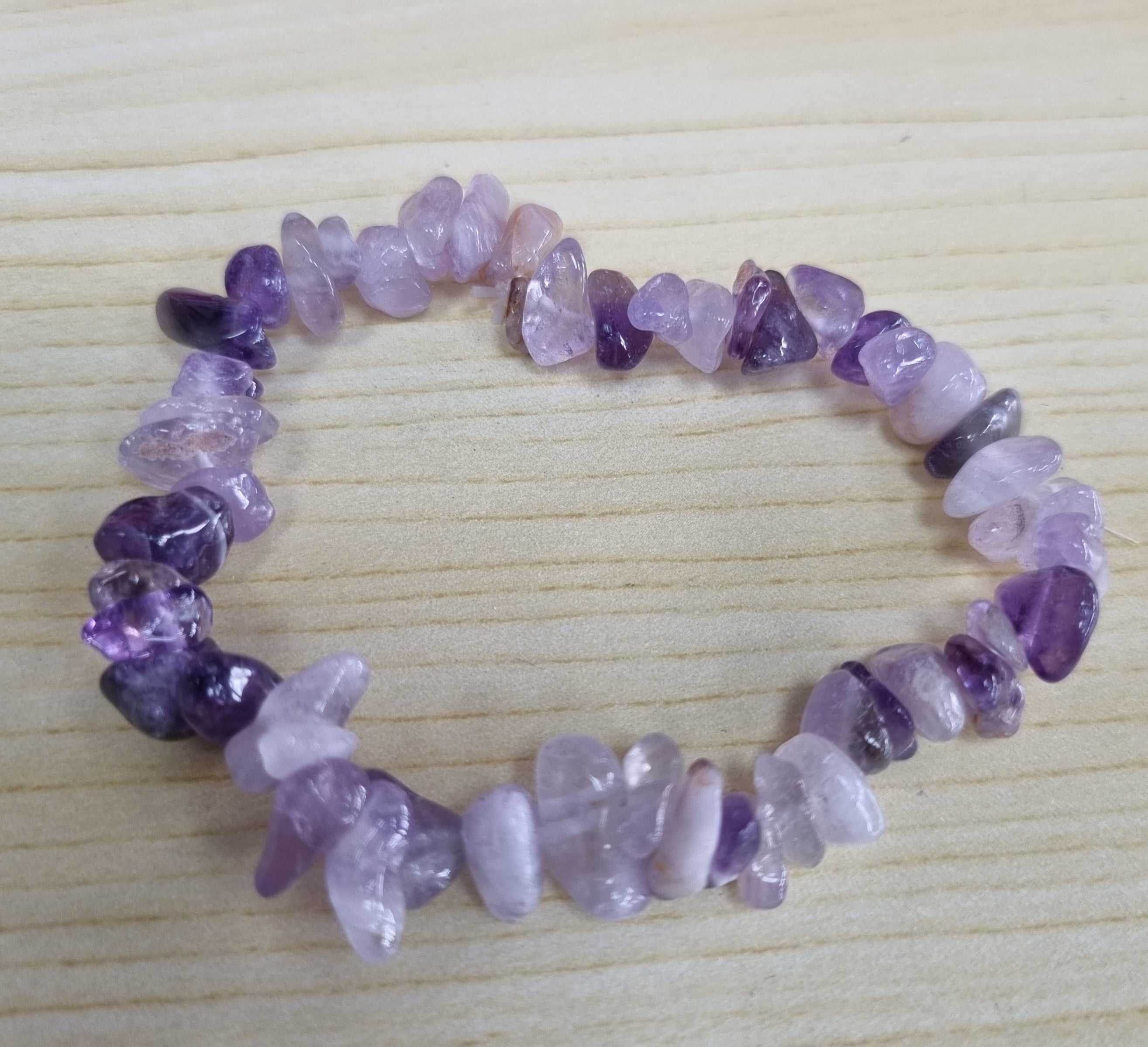 Crystal Chipstone Bracelets - 9 To Choose From