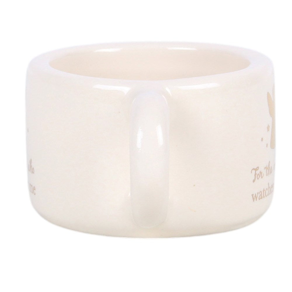 Angel Remembrance Ceramic Tealight Holder
