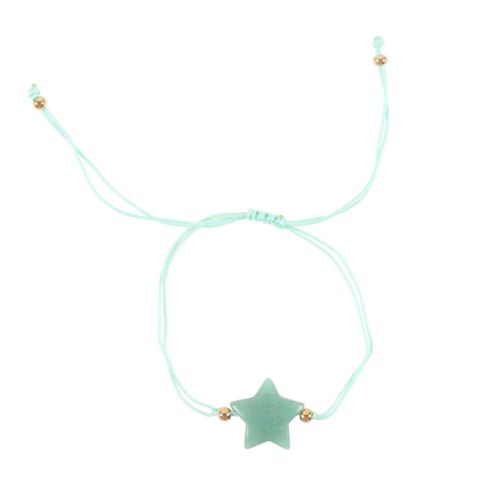 Star Shaped Aventurine Crystal Bracelet