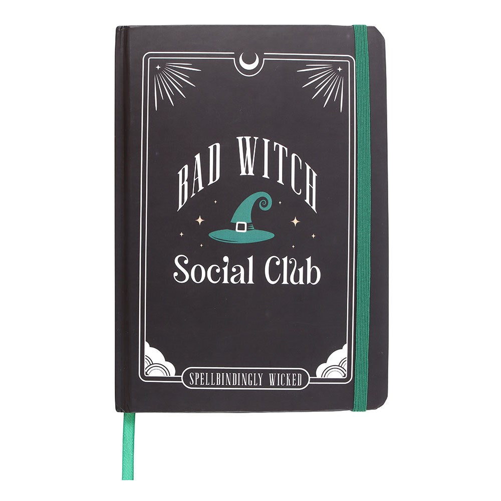 Bad Witch Social Club Hardback A5 Notebook