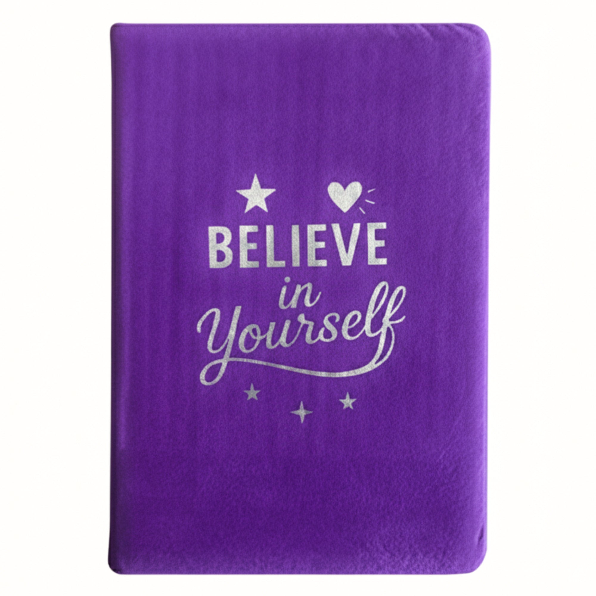 Believe In Yourself Lavender Cover Note Book