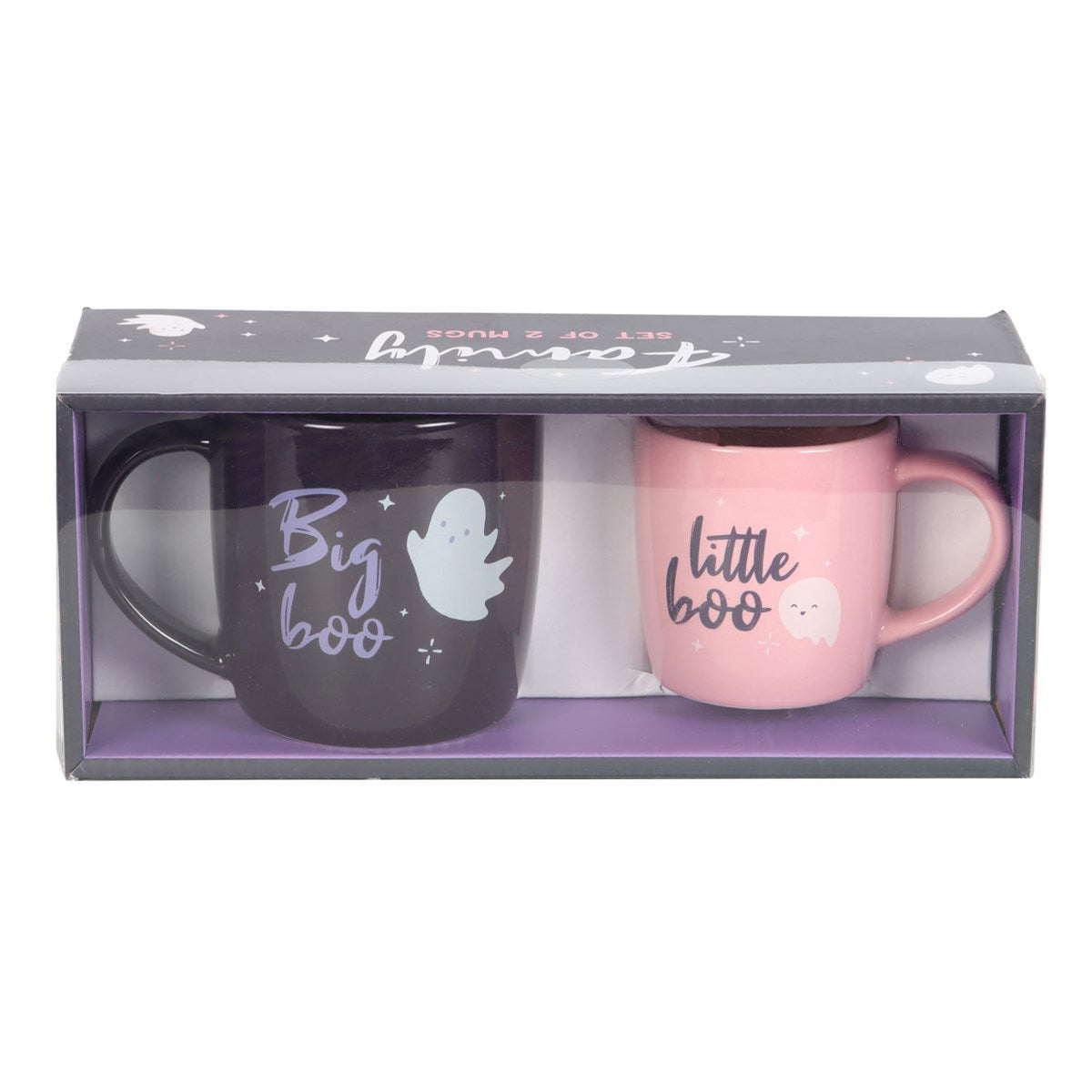 Big Boo & Little Boo Family Halloween Mug Set