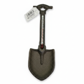 Cast iron garden spade thermometer, rustic garden decor with temperature display