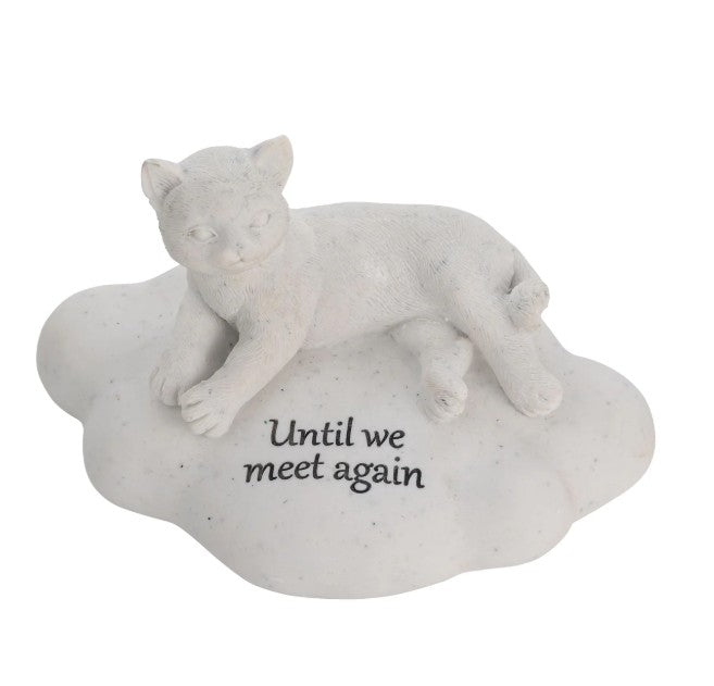 Until We Meet Again Cat Memorial Cloud Ornament