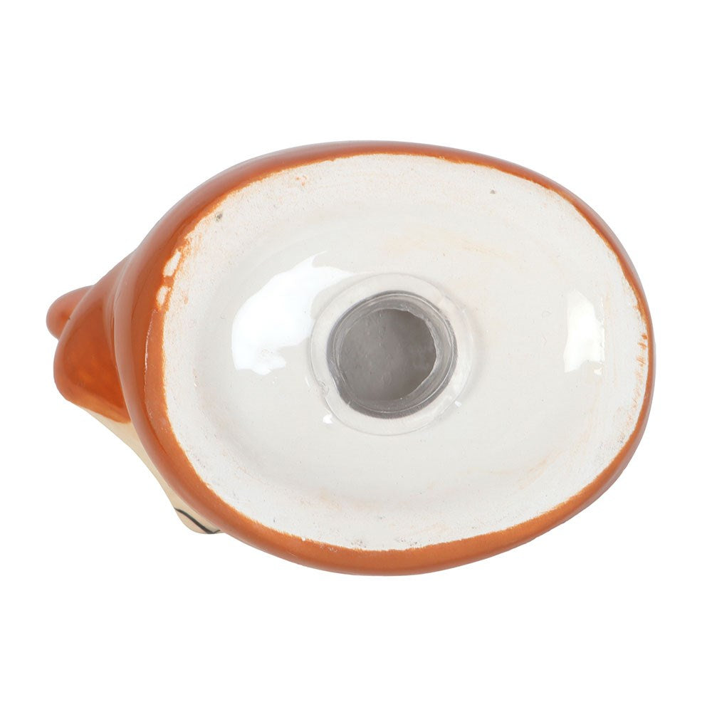 Ceramic Fox Shaped Salt & Pepper Pot Set