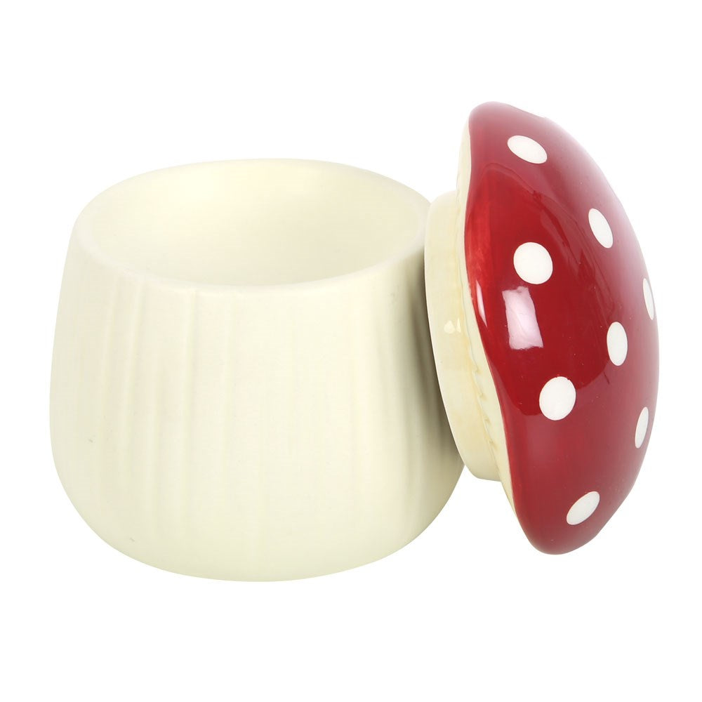 Ceramic Mushroom Shaped Oil Burner & Wax Warmer