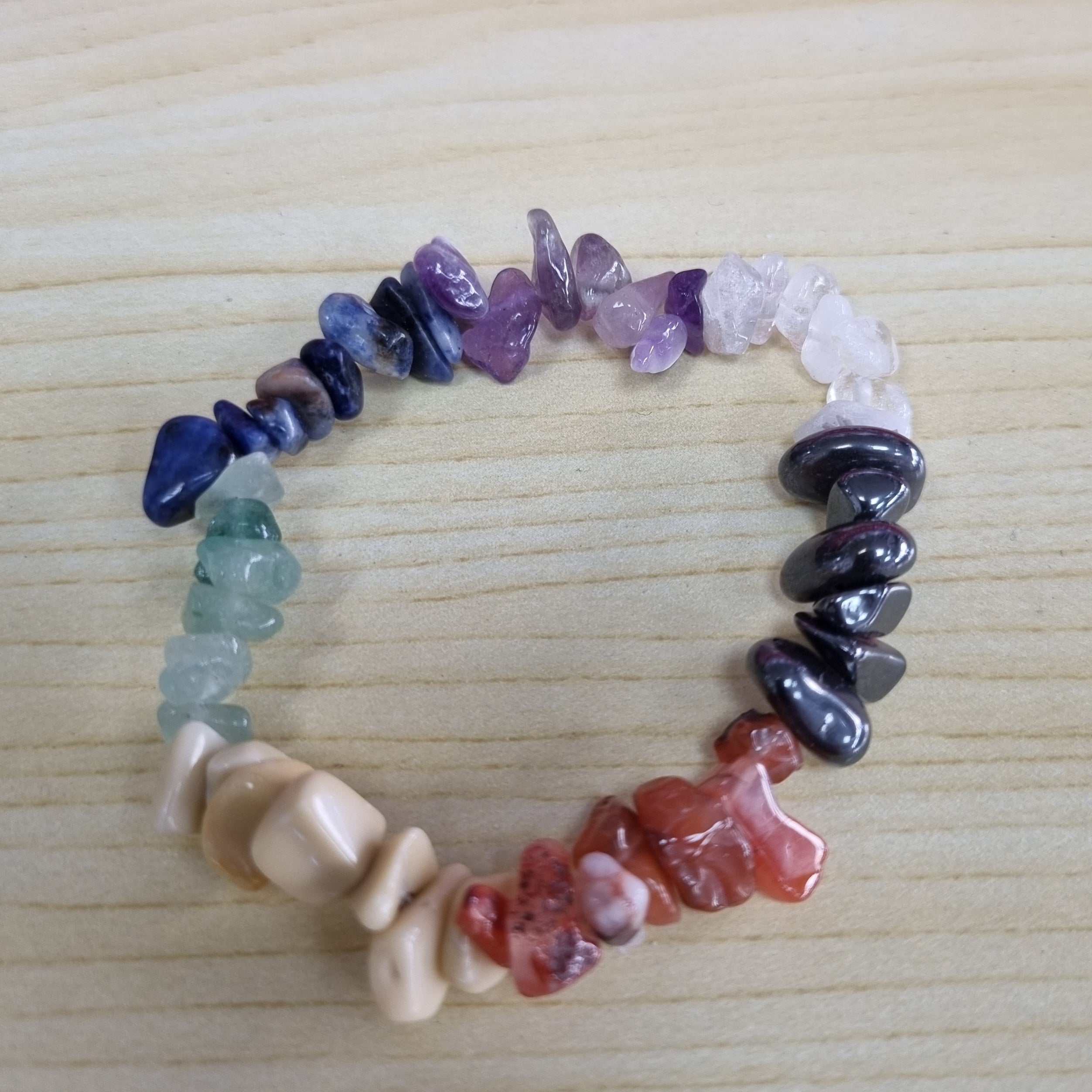 Crystal Chipstone Bracelets - 9 To Choose From