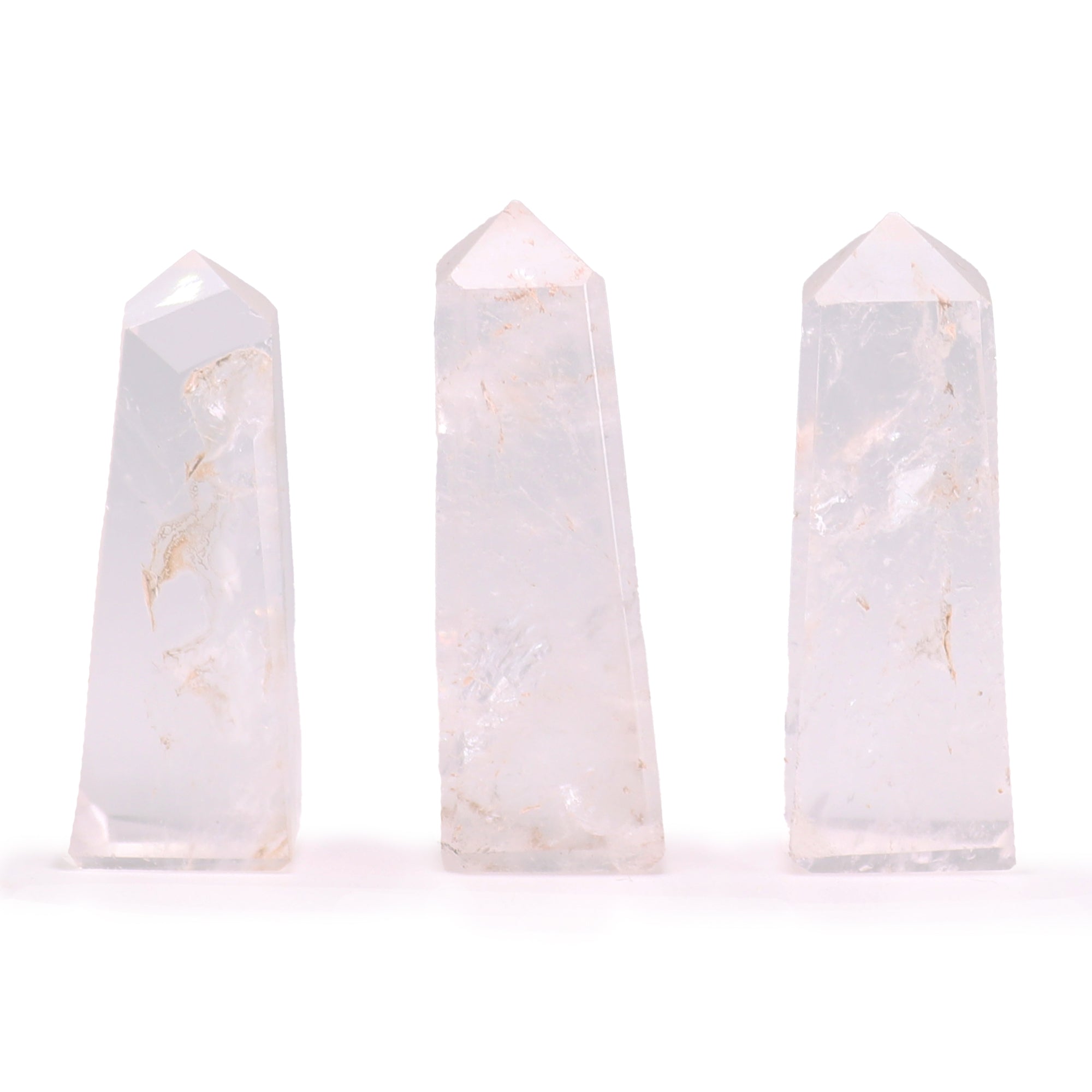 5cm Gemstone Crystal Obelisk Points - 11 To Choose From