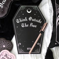 Coffin Shaped Plain Paper Notebook