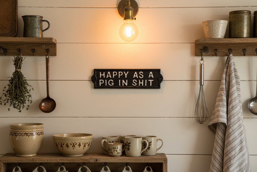 Country cottage kitchen lifestyle