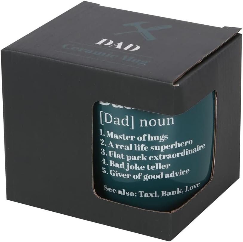 Dad Definition Ceramic Mug In Gift Box