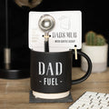 Dad fuel mug with coffee scoop clip, practical and fun gift for coffee lovers