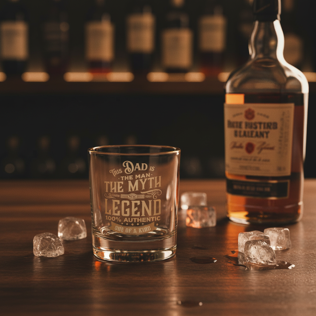 Dad Whisky Tumbler - Bar Lifestyle