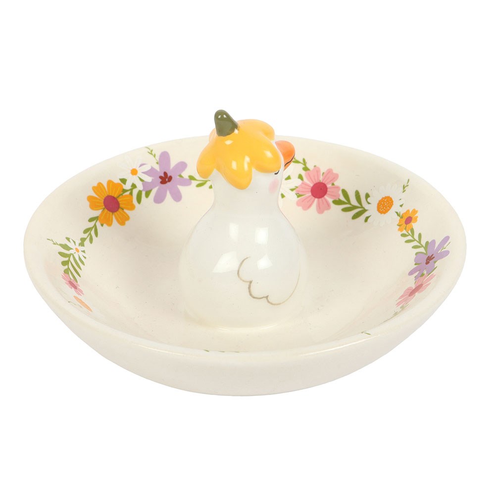 Daisy & Duck Ceramic Trinket Dish