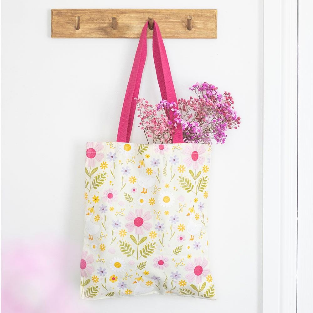 Daisy & Duck Polycotton Tote Bag