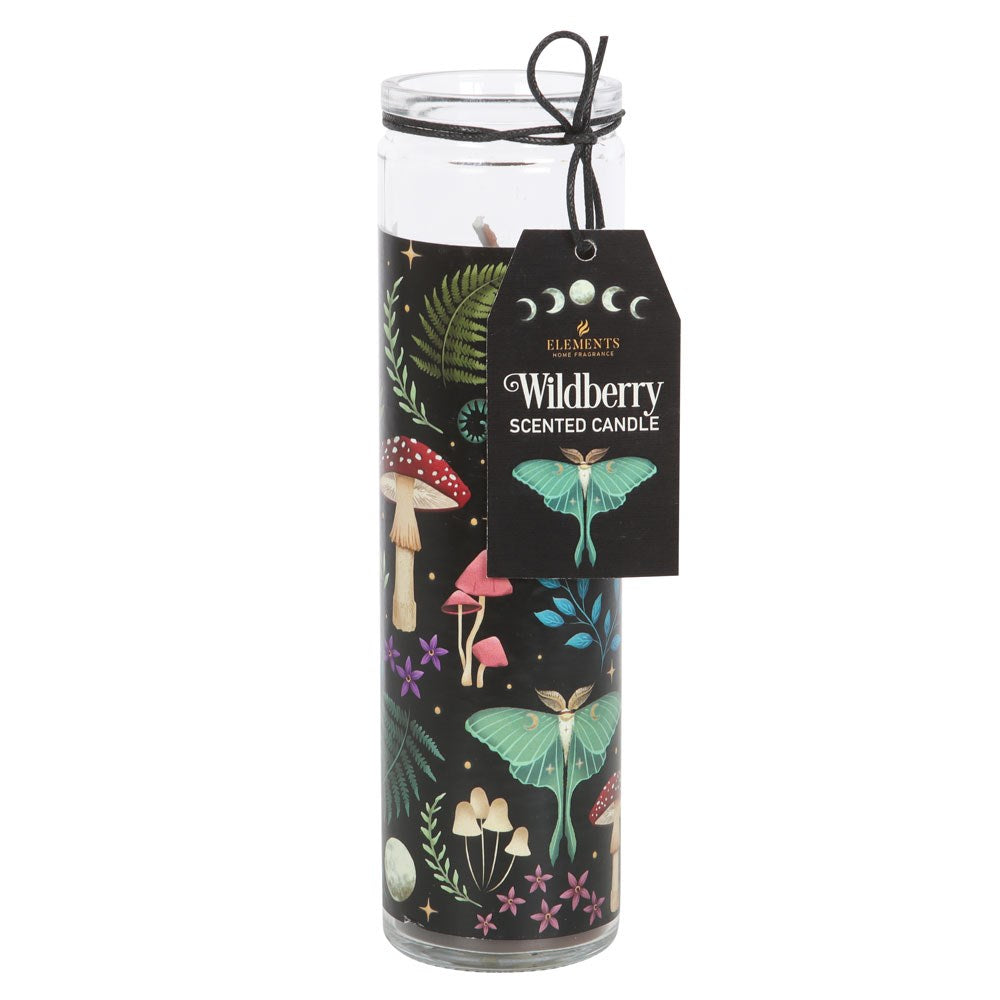 Dark Forest Wild Berry Scented Tube Candle