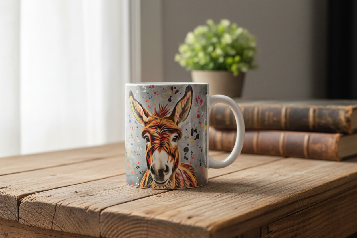 Donkey Mug - Lifestyle 1