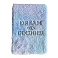 Dream decoder soft cover notebook journal for recording dreams, with stylish design for daily notes and reflection