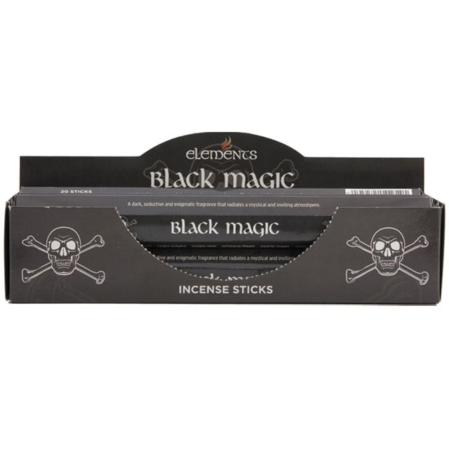 Elements Black Magic Incense Sticks - 1 Pack Of 20 Sticks