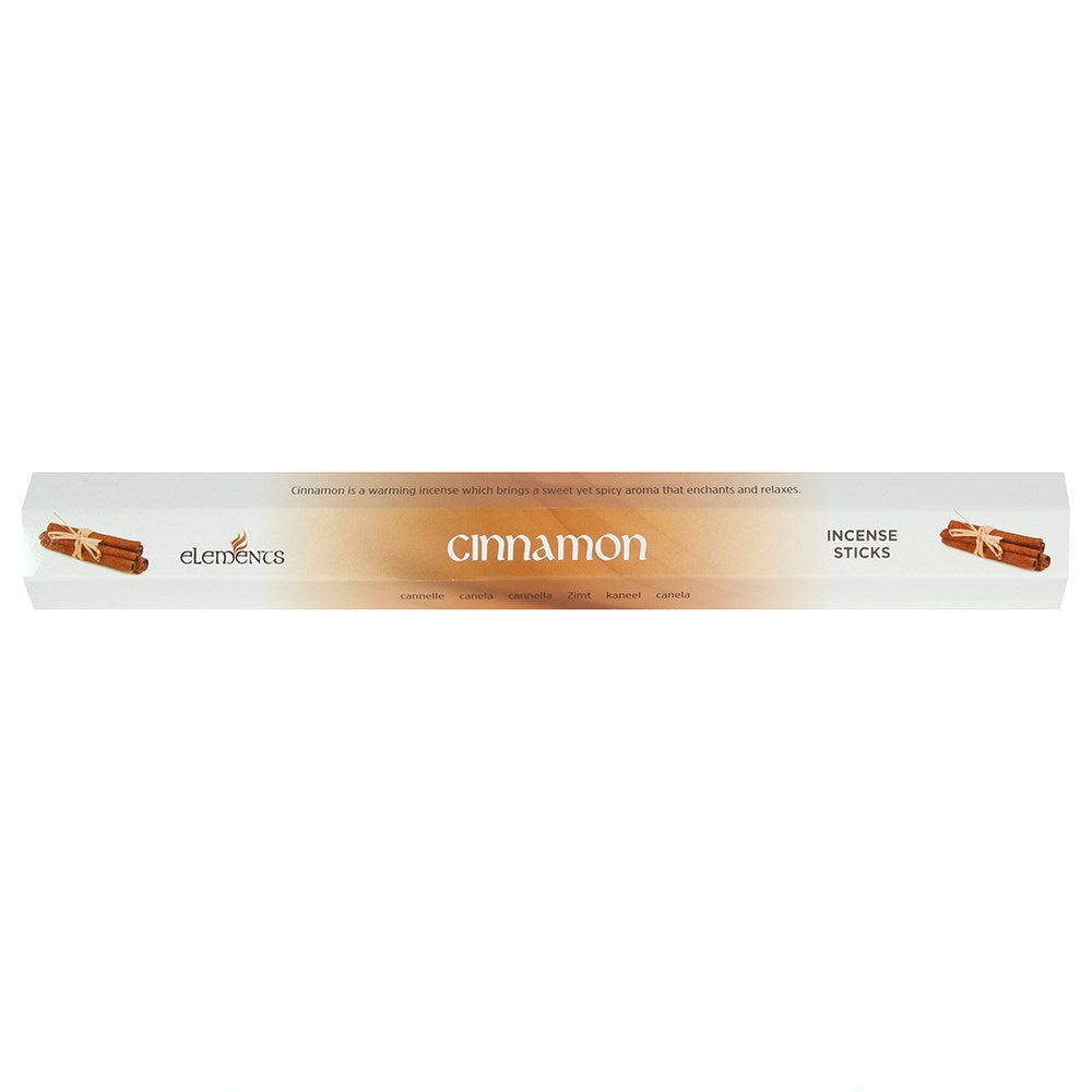Elements Cinnamon Incense Sticks - 20 Sticks Per Pack