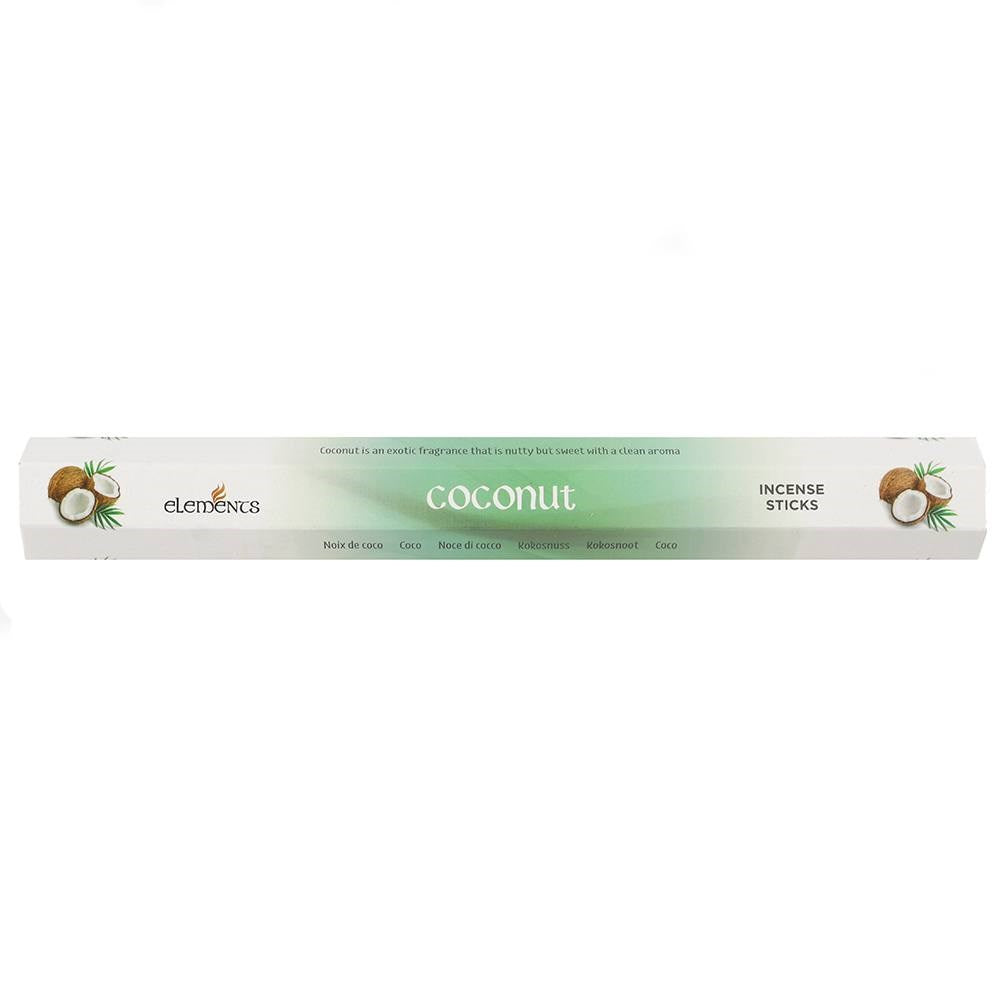 Elements Coconut Incense Sticks - 20 Sticks Per Pack