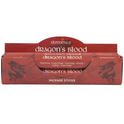 Elements Dragon's Blood Incense Sticks - 1 Pack Of 20 Sticks