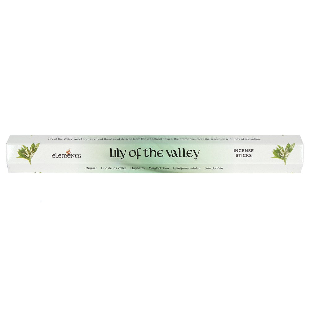 Elements Lily Of The Valley Incense Sticks - 20 Sticks Per Pack