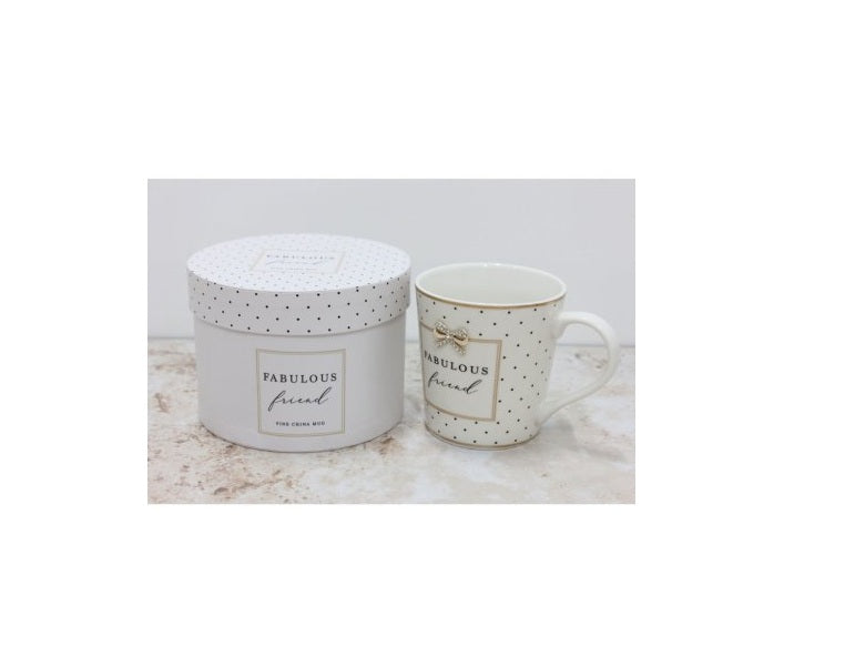 Fabulous Friend China Mug & Gift Box
