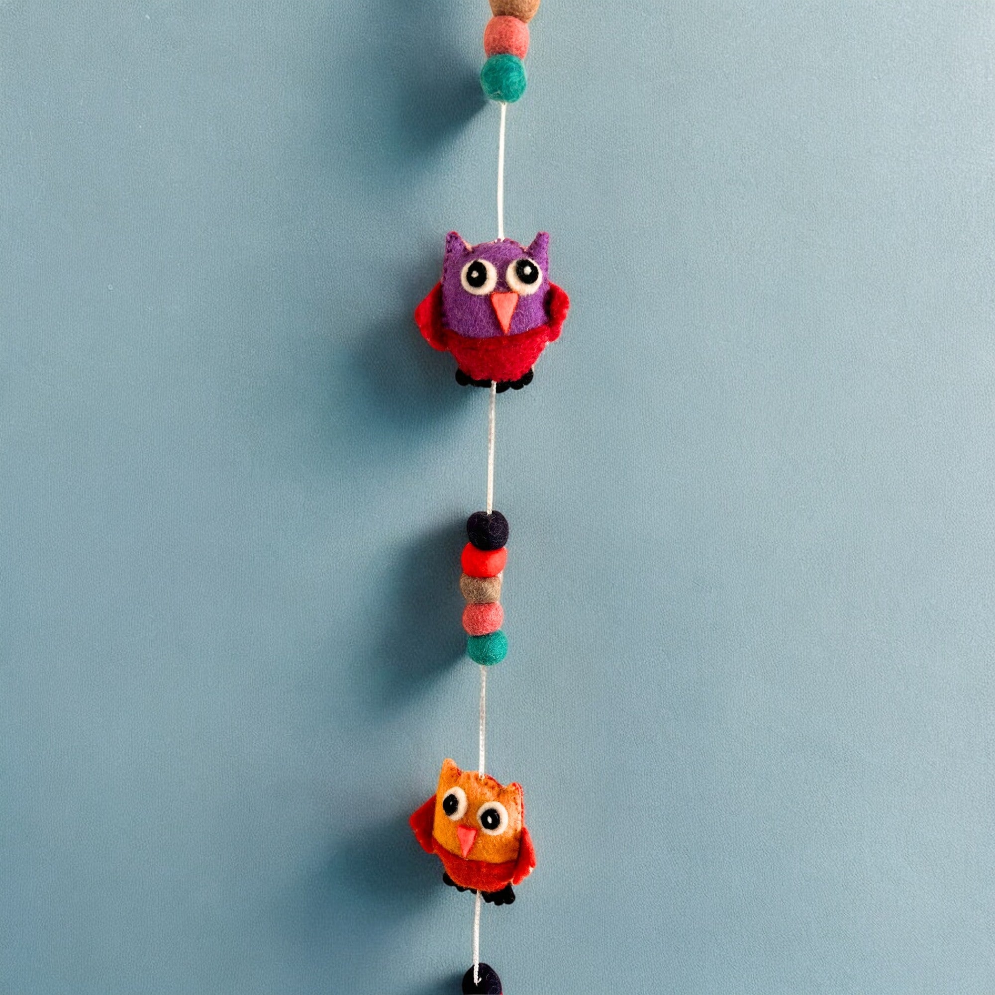 Felt Owl Wall Hanging