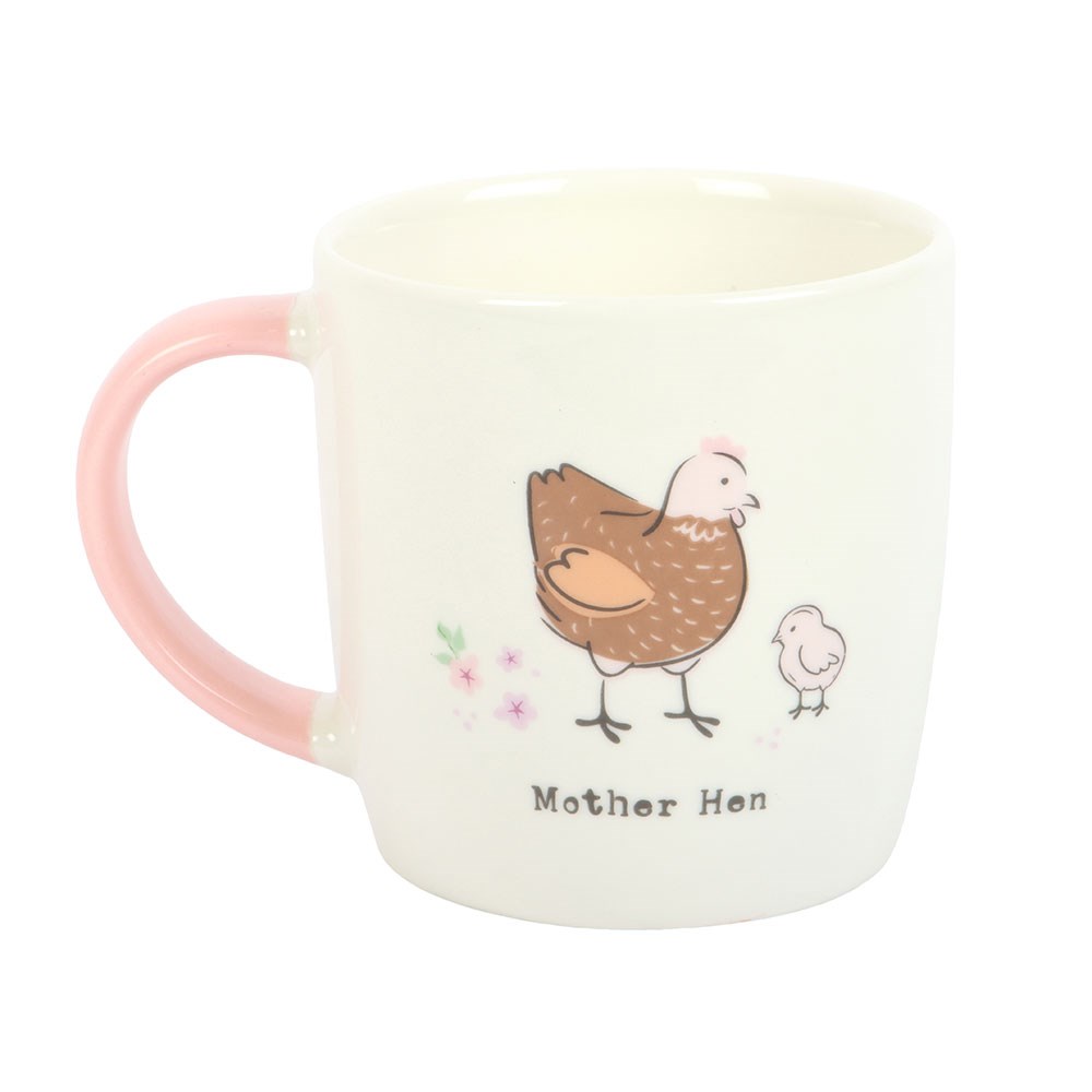 Mother Hen Themed Ceramic Mug