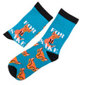 Bamboo socks “For fox sake” UK 8-11, playful and comfortable novelty design