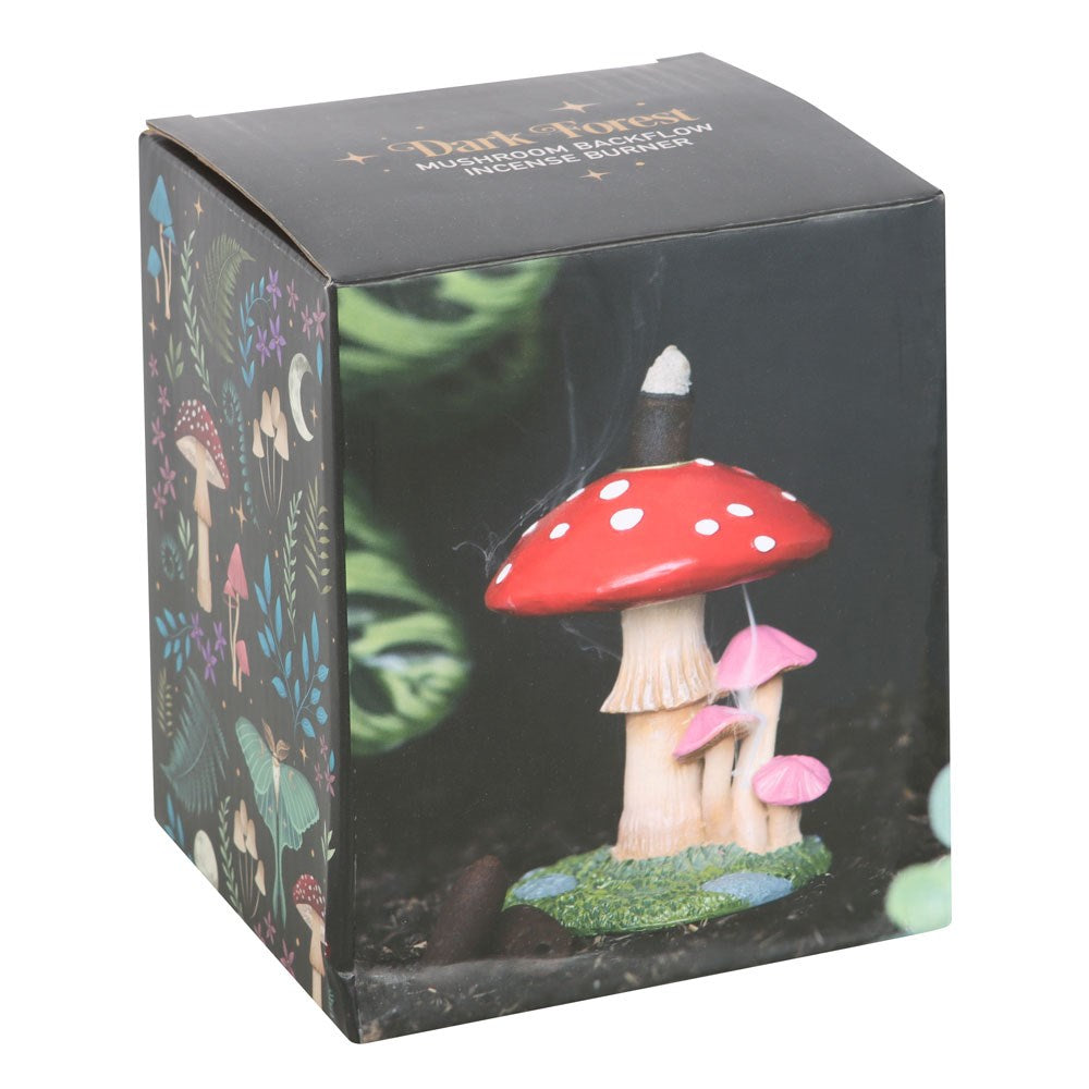 Forest Mushroom Backflow Incense Cone Burner