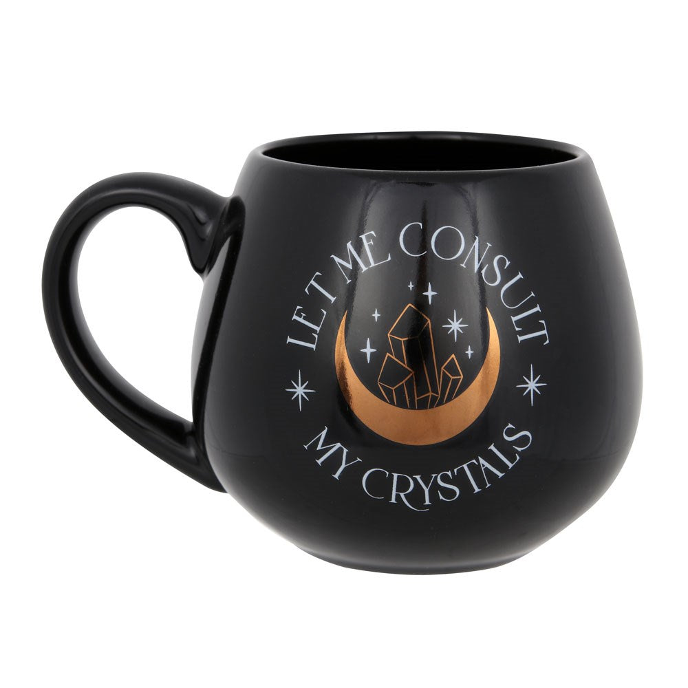 Let Me Consult My Crystals Rounded Ceramic Mug
