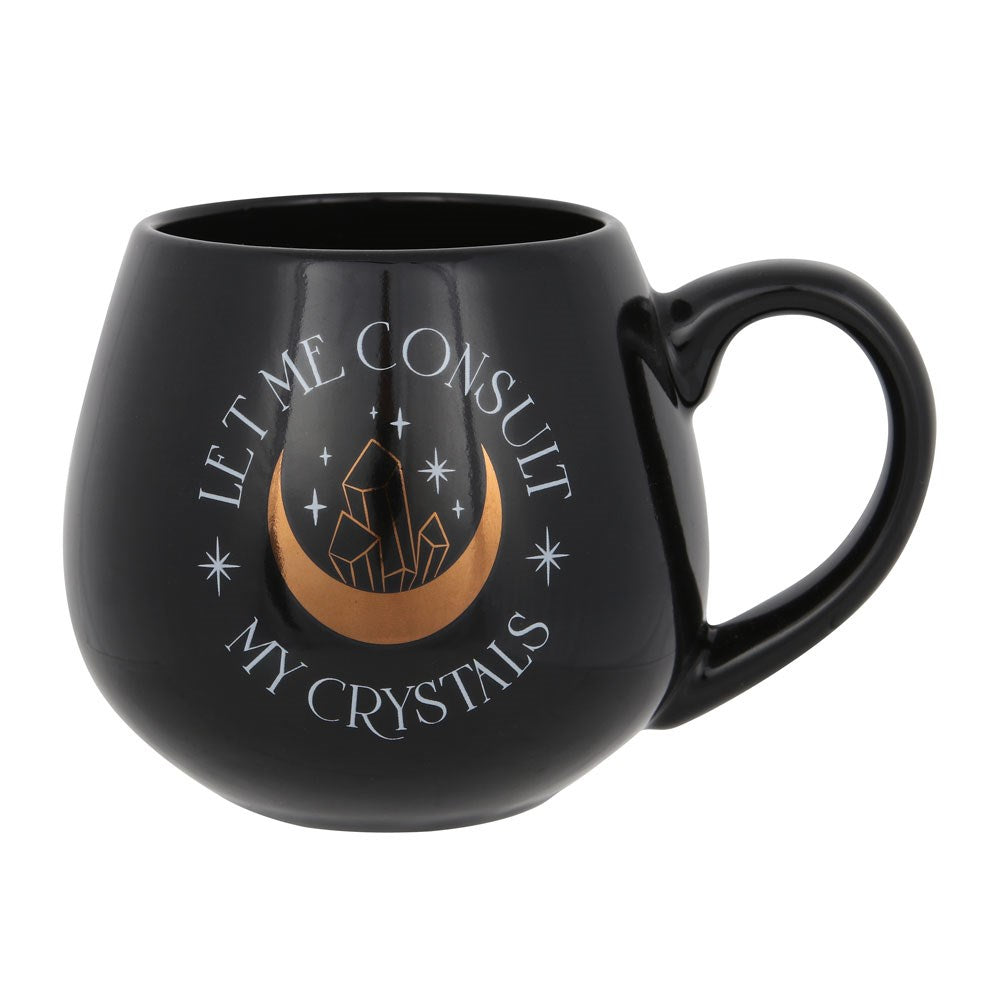 Let Me Consult My Crystals Rounded Ceramic Mug