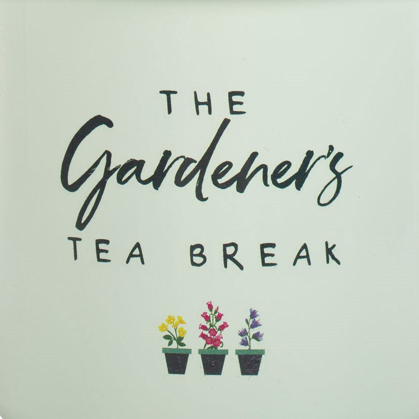 The Gardener's Tea Break Enamel Mug