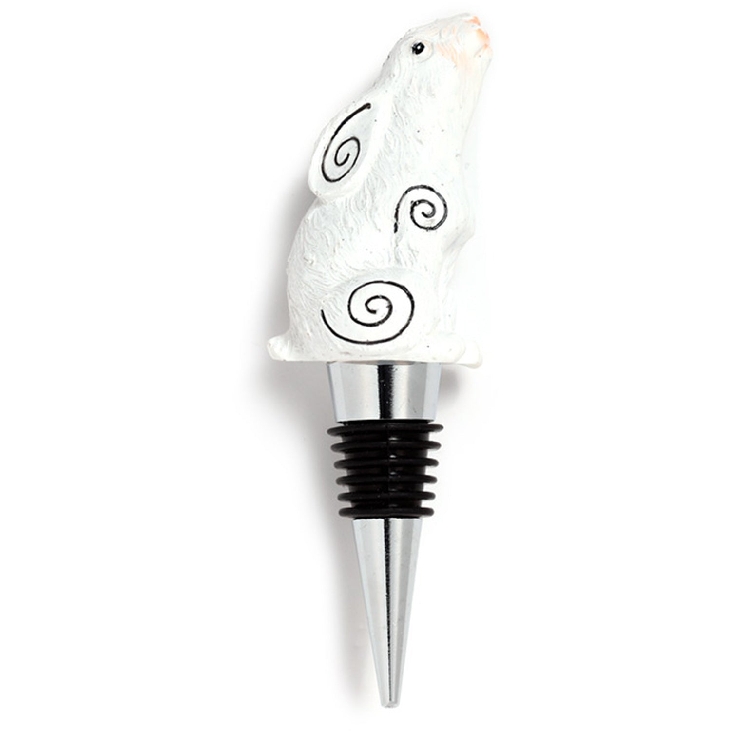 Moon Gazing Hare Bottle Stopper