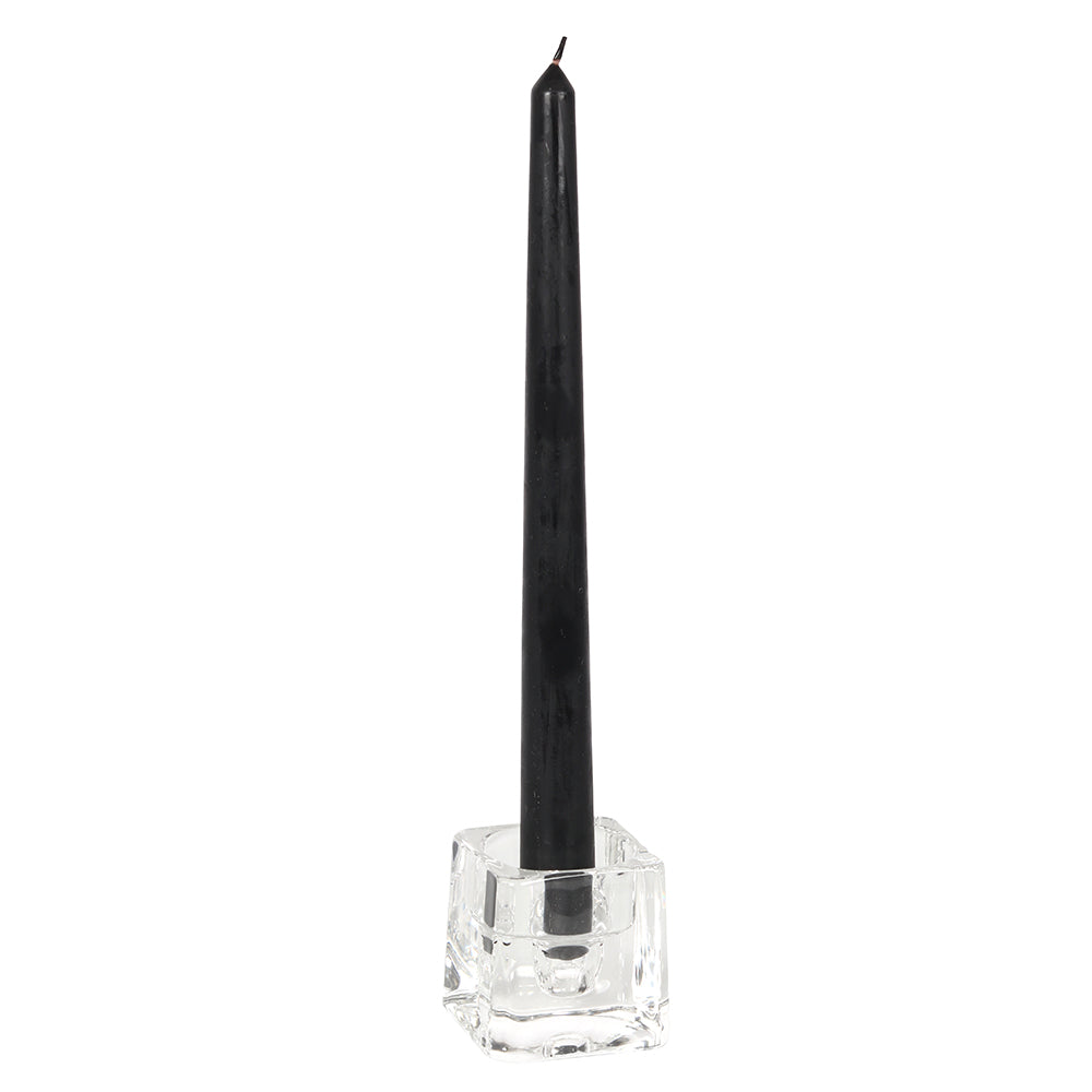 Glass Cube Dinner Candle & Tealight Holder