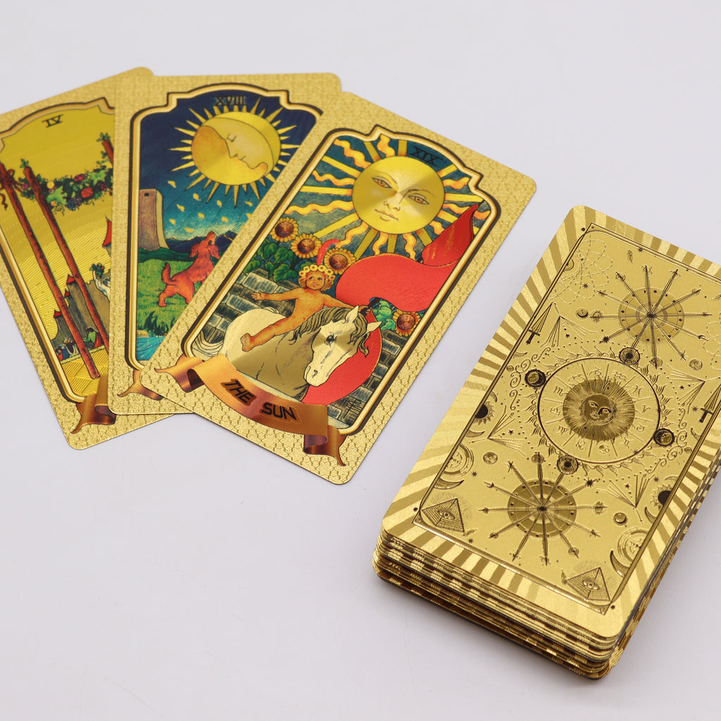 The Golden Tarot Card Deck
