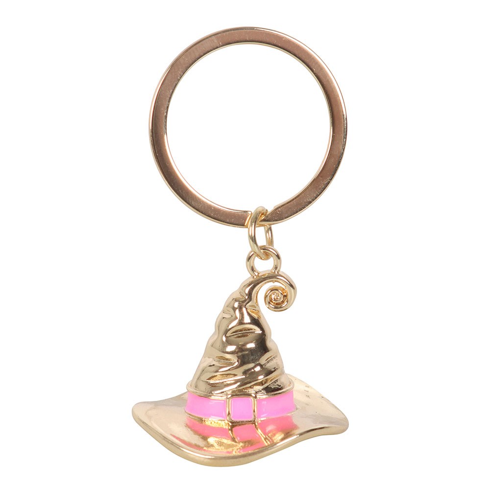 Good Witch Metal Witch's Hat Keyring