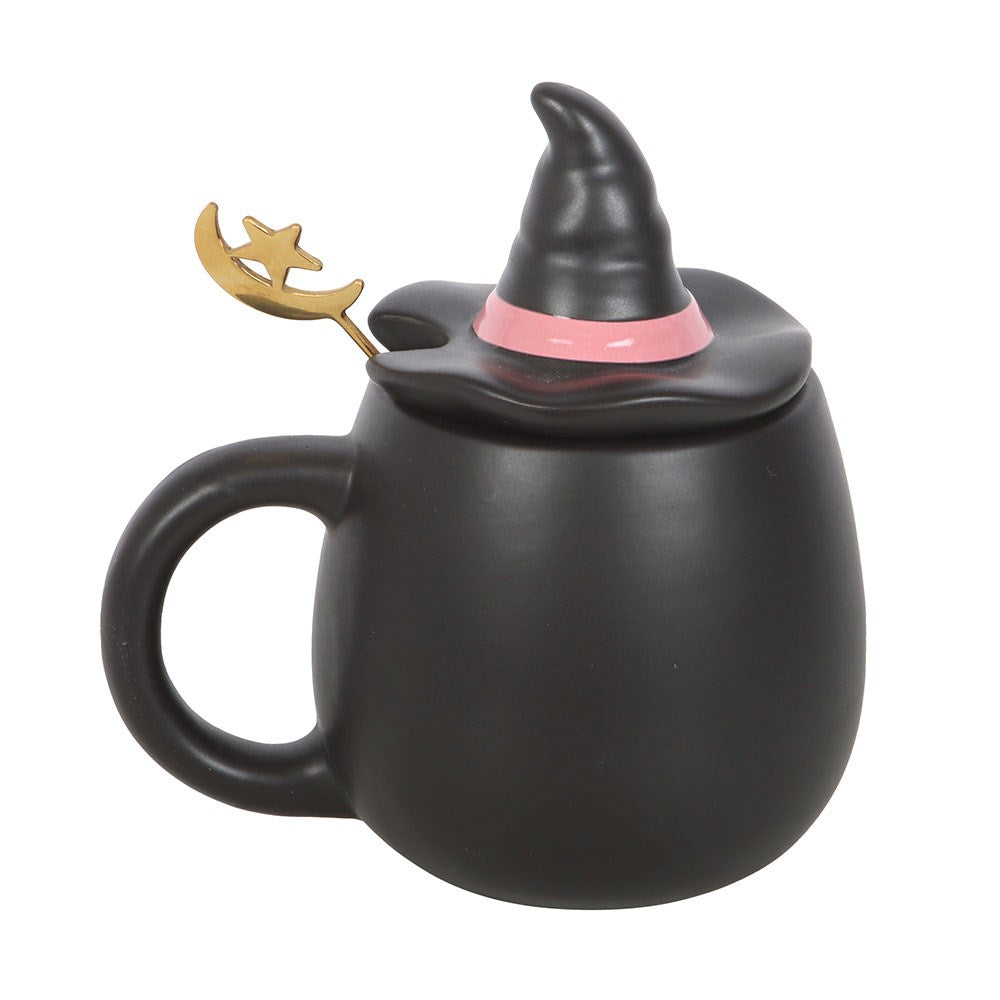 Good Witch Lidded Mug & Spoon