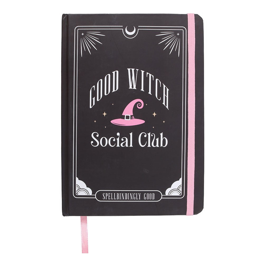 Good Witch Social Club Hardback A5 Note Book