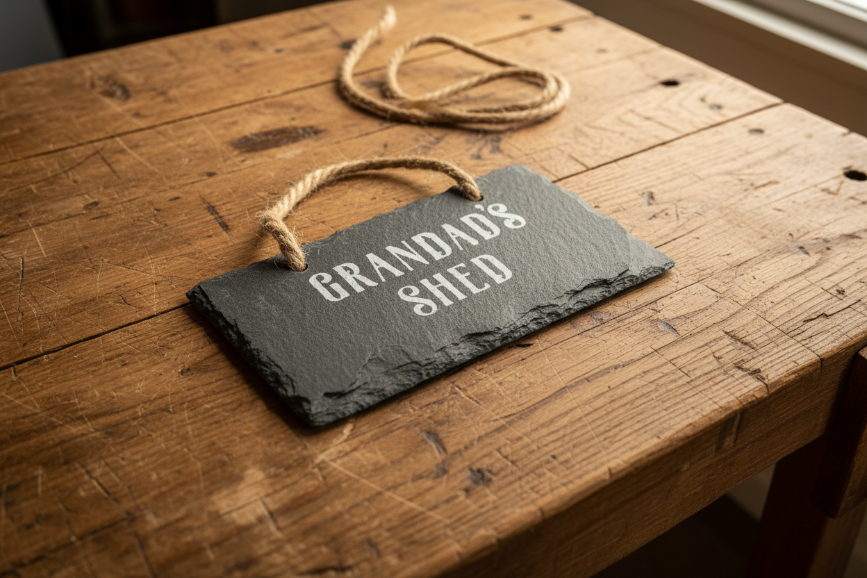 Grandad's Shed - Workbench
