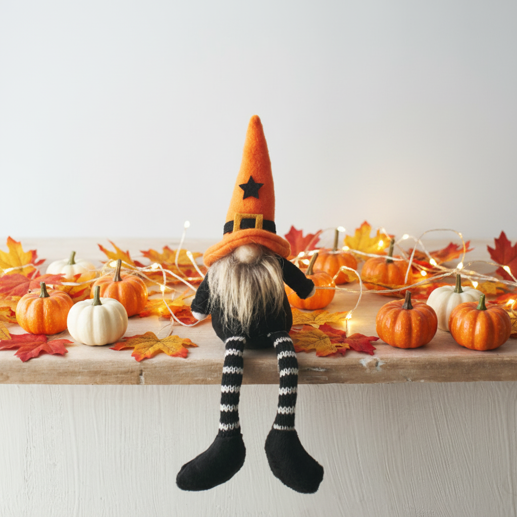 Halloween Gonk - Autumn Shelf