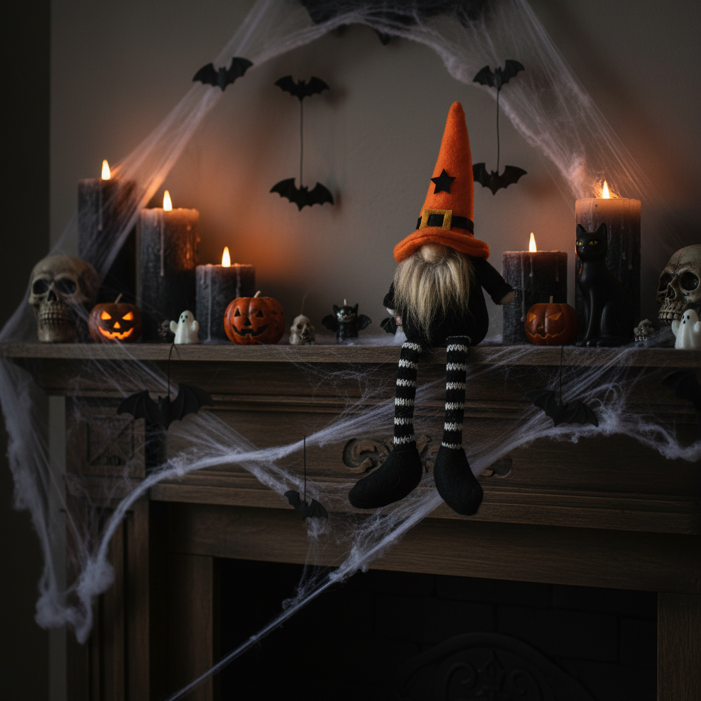 Halloween Gonk - Mantelpiece