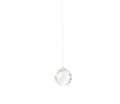 Hanging Multi Faceted Crystal Ball