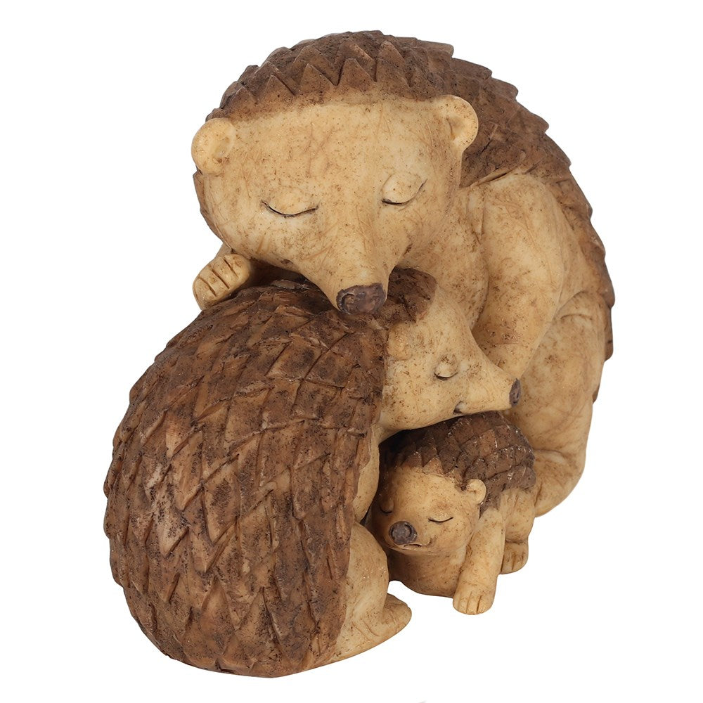 Hedgehog Huddle Family Ornament