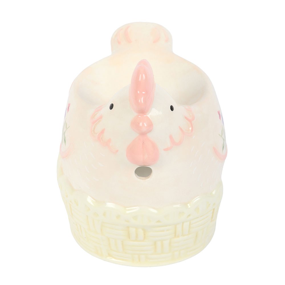 Hen Shaped Ceramic Oil Burner & Wax Warmer